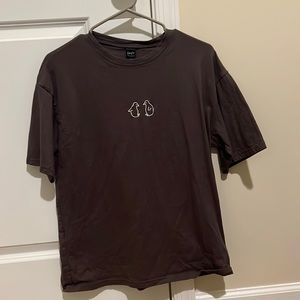 Large short sleeved t-shirt.